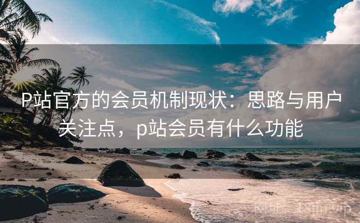 P站官方的会员机制现状：思路与用户关注点，p站会员有什么功能
