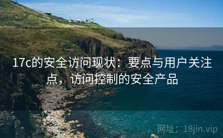 17c的安全访问现状：要点与用户关注点，访问控制的安全产品