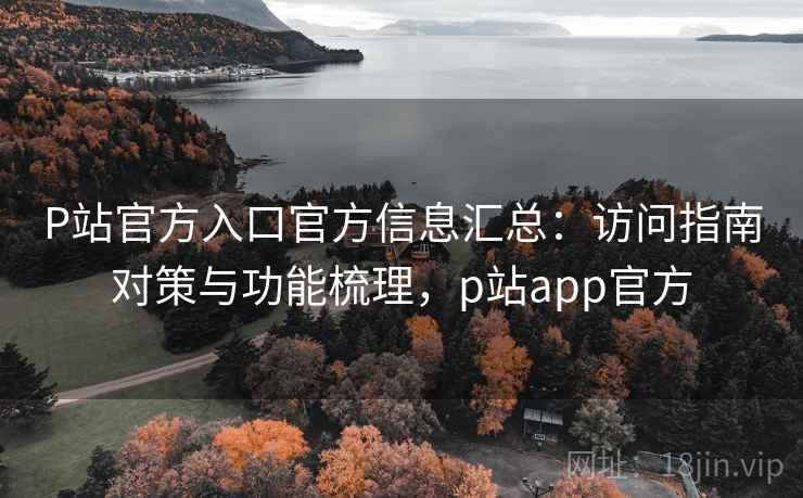 P站官方入口官方信息汇总：访问指南对策与功能梳理，p站app官方